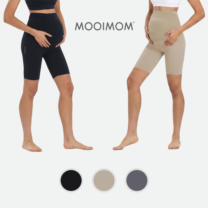 MOOIMOM Quần Legging Bầu Lửng Thiết Kế Ôm Bụng Thoải Mái - ảnh 5