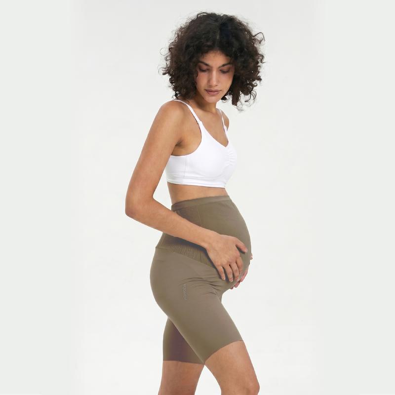 MOOIMOM Quần Legging Bầu Lửng Thiết Kế Ôm Bụng Thoải Mái - ảnh 8