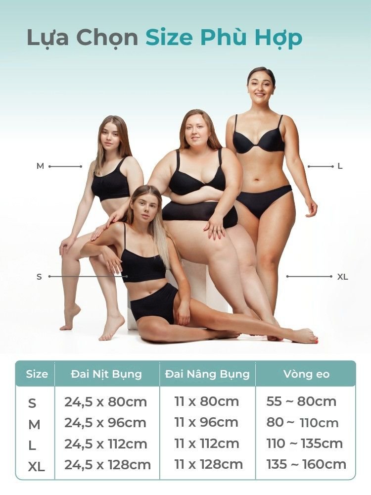 MOOIMOM Đai Hỗ Trợ Bụng 2 Trong 1 Vải Sợi Tre Cao Cấp description image