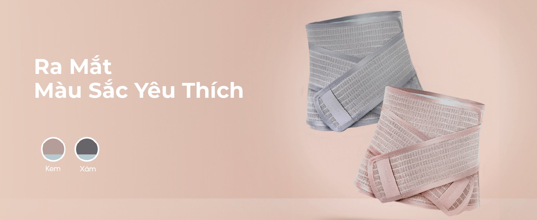 MOOIMOM Đai Nịt Bụng Sợi Tre Coolweave - Thế Hệ Mới description image