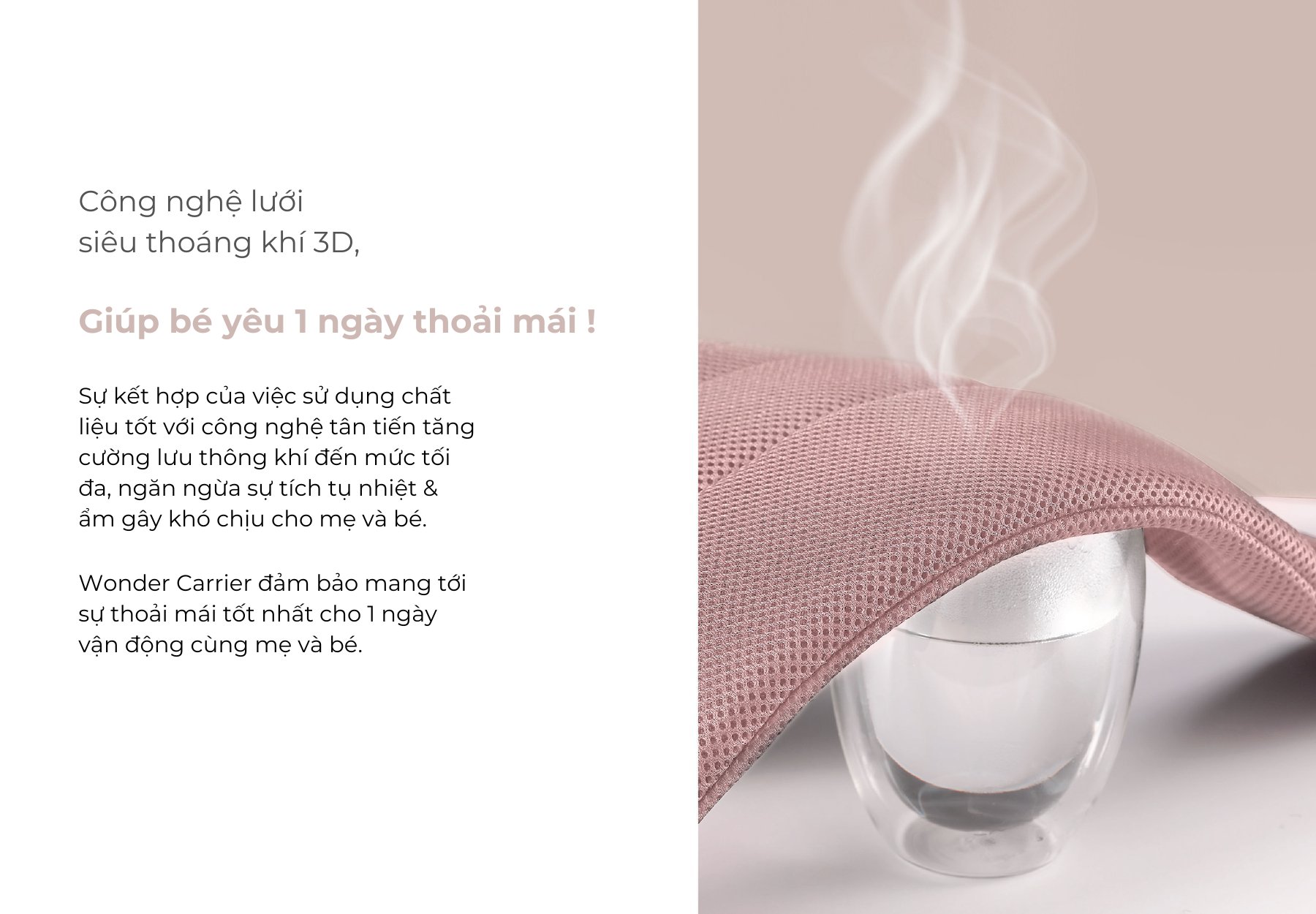 MOOIMOM Địu Em Bé Wonder Carrier - Wonder Carrier description image