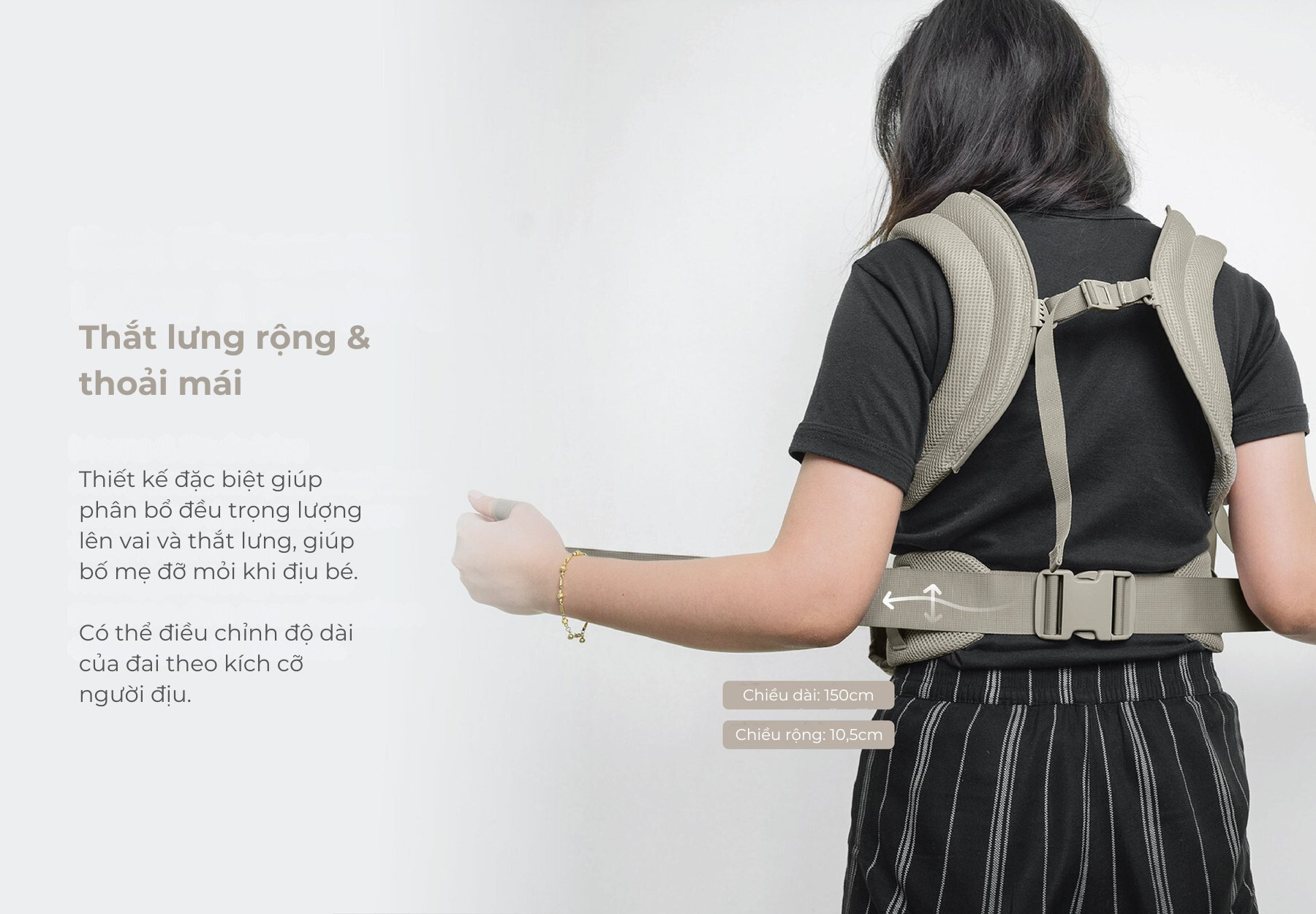 MOOIMOM Địu Em Bé Wonder Carrier - Wonder Carrier description image