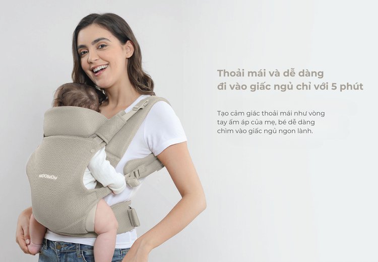 MOOIMOM Địu Em Bé Wonder Carrier - Wonder Carrier description image