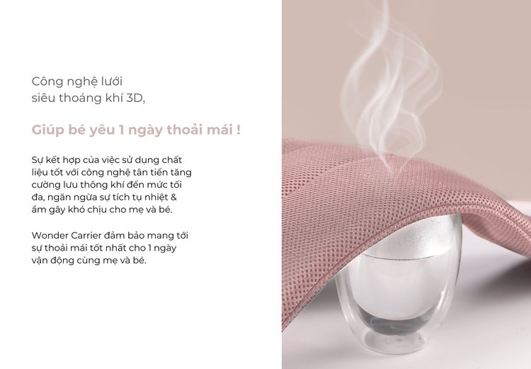 MOOIMOM Địu Em Bé Wonder Carrier - Wonder Carrier description image