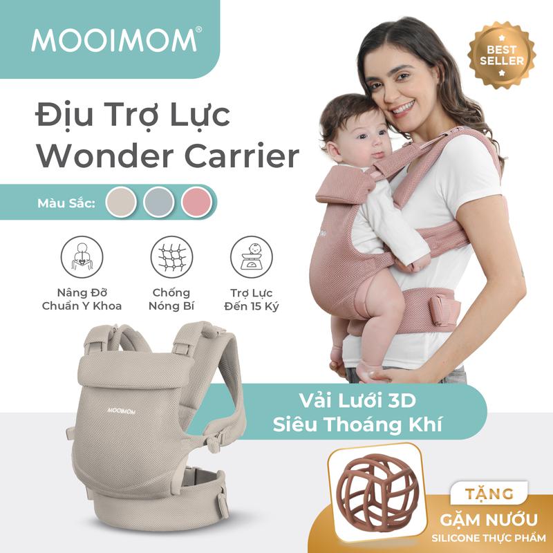 MOOIMOM Địu Em Bé Wonder Carrier - Wonder Carrier