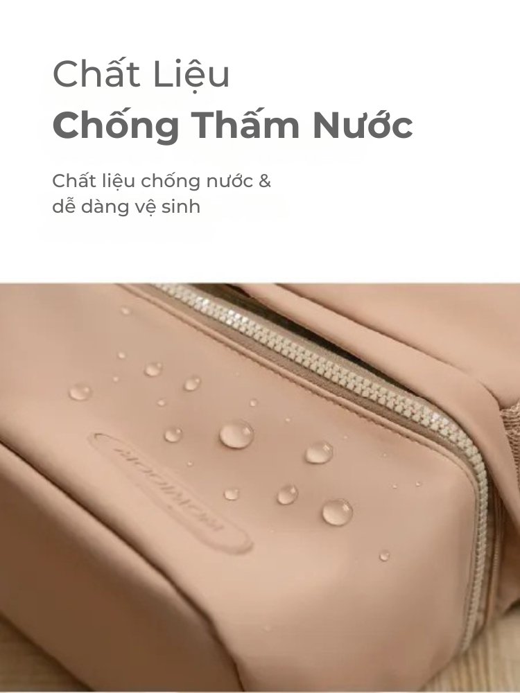 MOOIMOM Túi Bỉm Sữa Đa Năng 2in1 description image