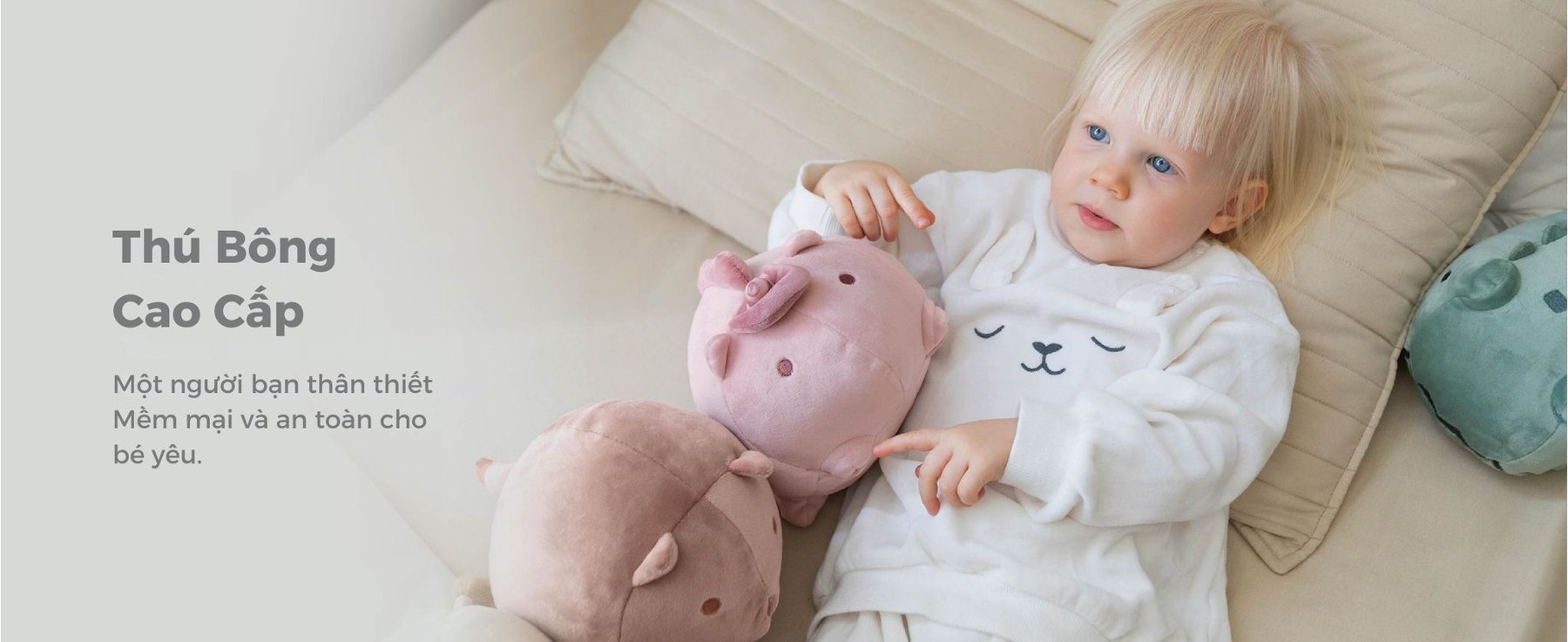 Mugu CUDDLE GIFTSET - Hộp Quà Đồ Chơi Thú Bông Cho Bé description image