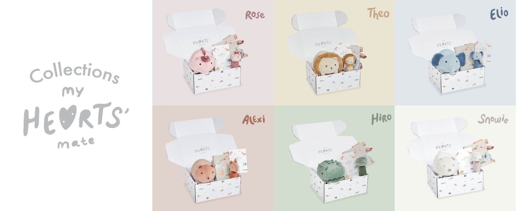 Mugu CUDDLE GIFTSET - Hộp Quà Đồ Chơi Thú Bông Cho Bé description image
