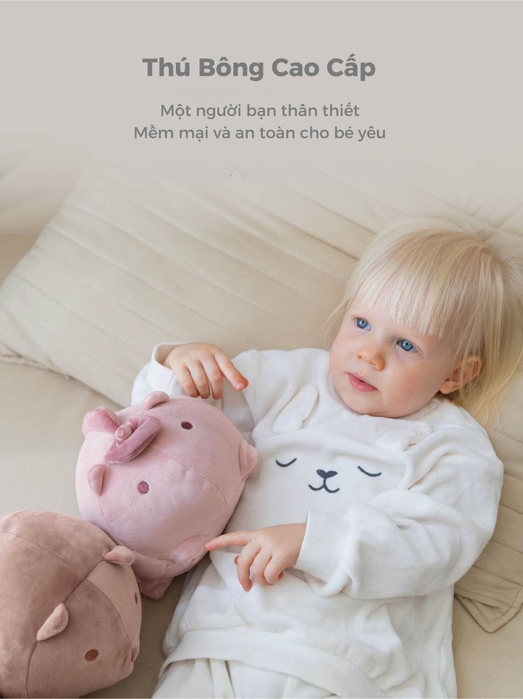 Mugu CUDDLE GIFTSET - Hộp Quà Đồ Chơi Thú Bông Cho Bé description image
