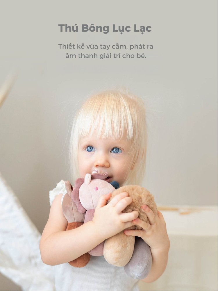Mugu CUDDLE GIFTSET - Hộp Quà Đồ Chơi Thú Bông Cho Bé description image