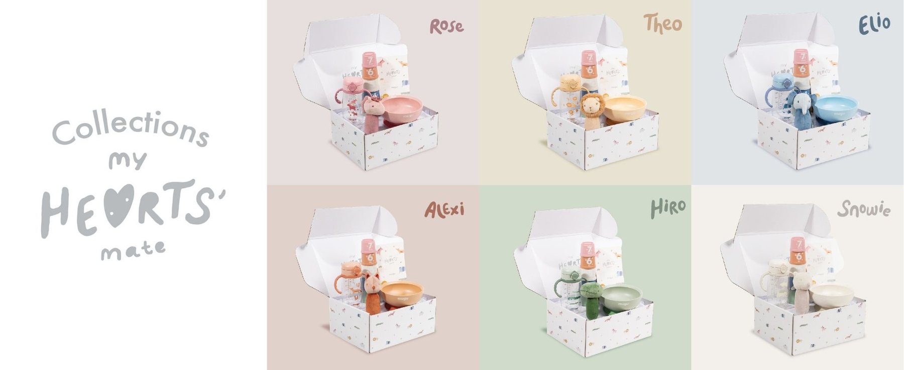 Mugu Giggle Giftset - Hộp Quà Cười Khúc Khích Cho Bé description image