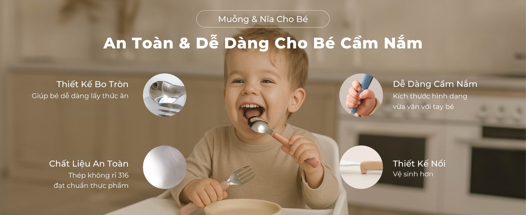 mugu Bộ Hộp Cơm 3 Món Bao Gồm Hộp Cơm Bento, Túi Đựng Hộp Cơm Đa Năng, Set Muỗng và Nĩa Cho Bé description image