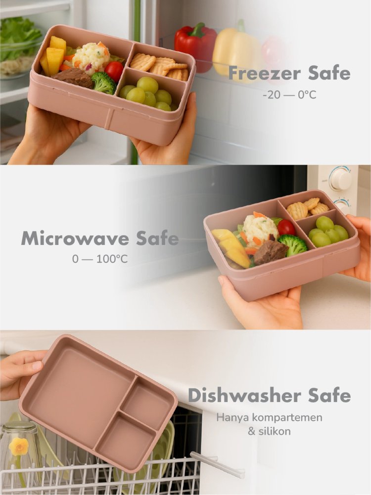 mugu Bộ Hộp Cơm Kèm Túi Đựng Tiện Lợi Cho Bé description image